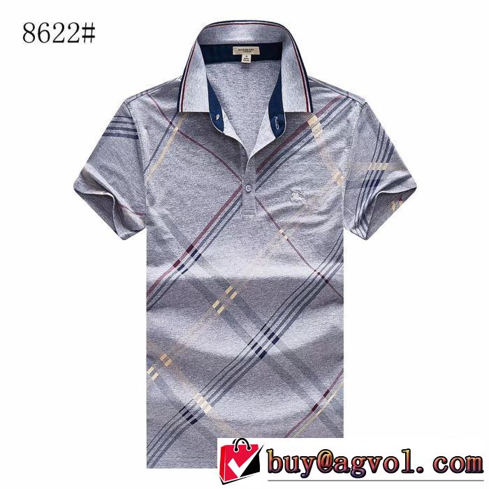 バーバリー 抜け感のあるキレイめ BURBERRY 3色可選  Tシャツ/半袖 2019年最新ファッション