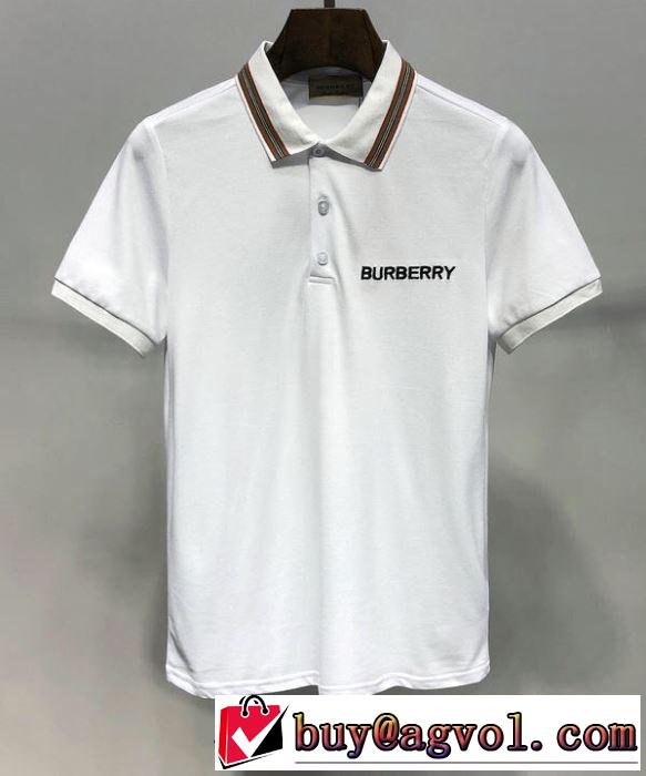 2019年最新ファッション BURBERRY 2色可選  Tシャツ/半袖 春夏シンプルファッションでOK！ バーバリー