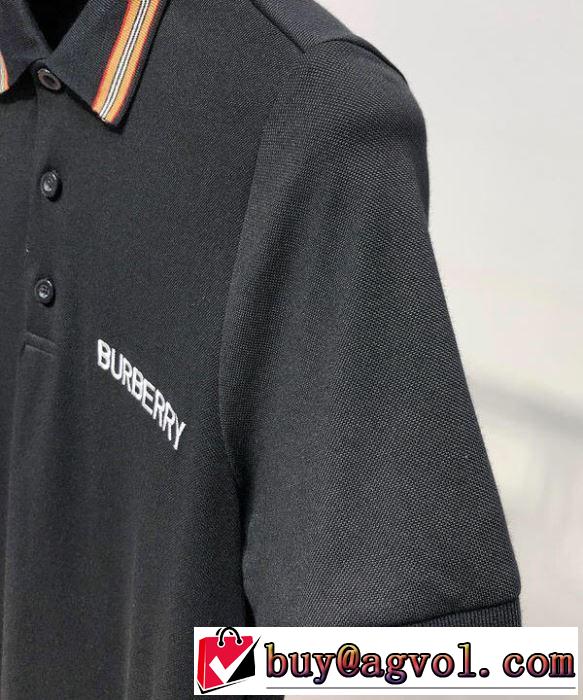 2019年最新ファッション BURBERRY 2色可選  Tシャツ/半袖 春夏シンプルファッションでOK！ バーバリー