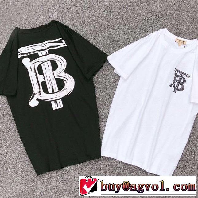 バーバリー一押し注目ブランドファション  BURBERRY 3色可選  Tシャツ/半袖 2019春夏のトレンド新商品