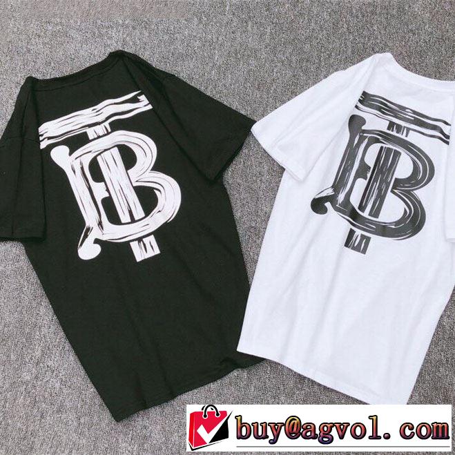 バーバリー一押し注目ブランドファション  BURBERRY 3色可選  Tシャツ/半袖 2019春夏のトレンド新商品