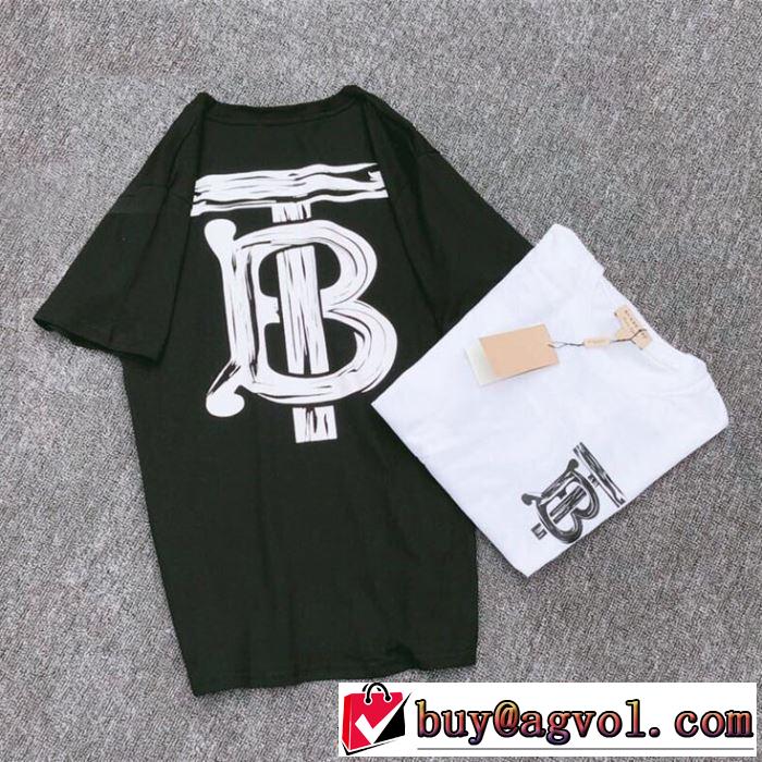 バーバリー一押し注目ブランドファション  BURBERRY 3色可選  Tシャツ/半袖 2019春夏のトレンド新商品