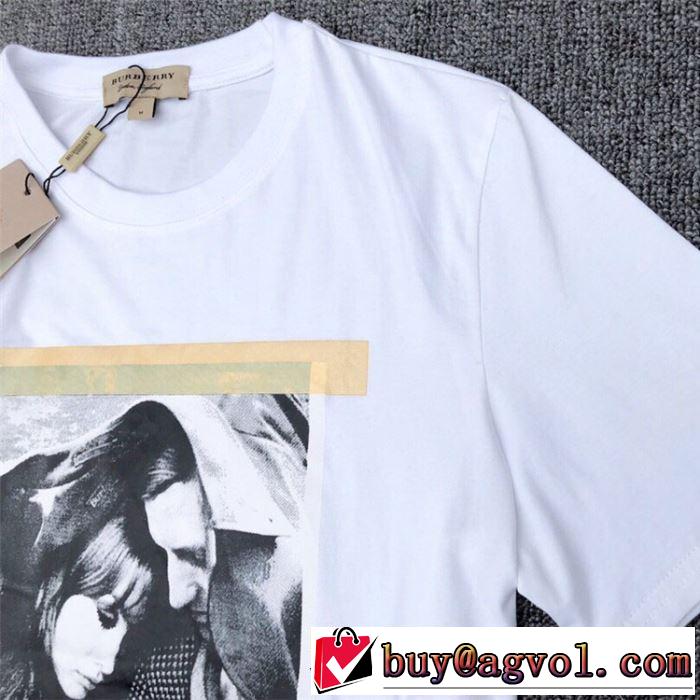 Tシャツ/半袖 お洒落トレンド人気 バーバリー2019年最新ファッション BURBERRY 2色可選