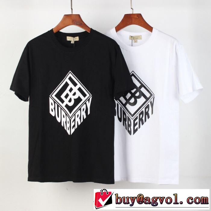 欠かせない限定アイテム バーバリー2019春夏のトレンド新商品  BURBERRY 2色可選  Tシャツ/半袖