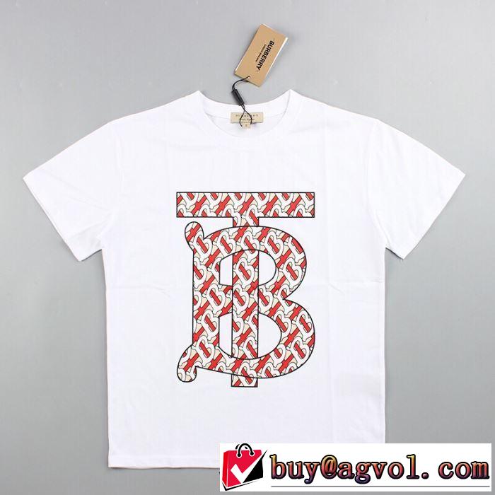 春色の最旬の人気アイテム バーバリー 抜け感のあるキレイめ Tシャツ/半袖 BURBERRY 2色可選