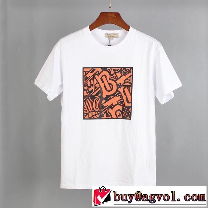 2019年最新ファッション バーバリー 春夏のトレンドアイテム BURBERRY 3色可選  Tシャツ/半袖
