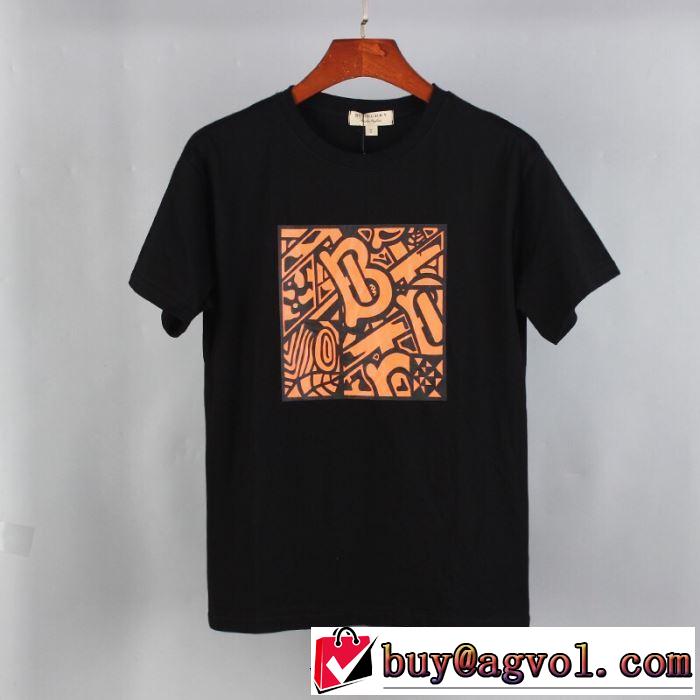 2019年最新ファッション バーバリー 春夏のトレンドアイテム BURBERRY 3色可選  Tシャツ/半袖