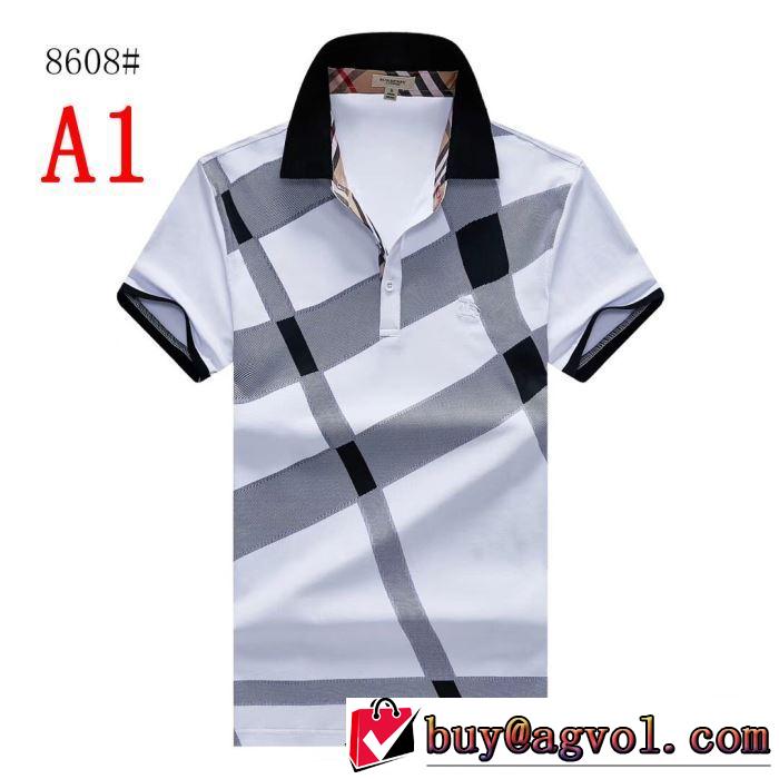 4色可選  Tシャツ/半袖 春夏！大人カジュアル バーバリー2019春夏の大注目トレンド BURBERRY