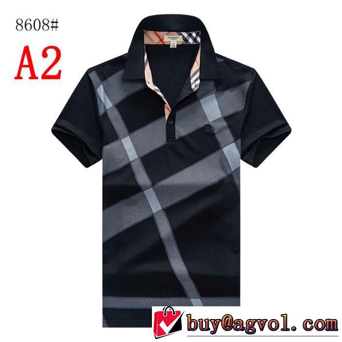 4色可選  Tシャツ/半袖 春夏！大人カジュアル バーバリー2019春夏の大注目トレンド BURBERRY
