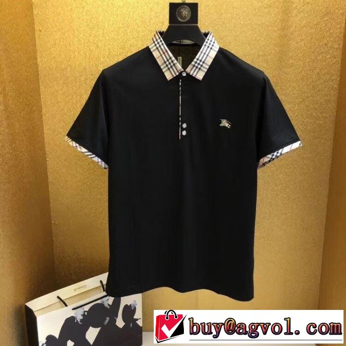 まずは定番！ Tシャツ/半袖人気アイテム バーバリー 2019春夏の大注目トレンド BURBERRY 2色可選