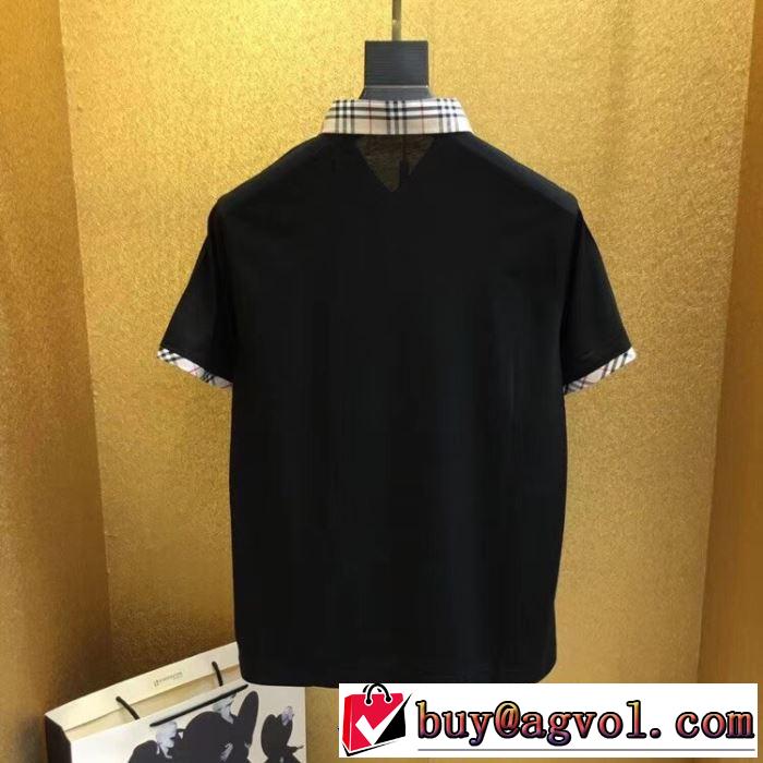 まずは定番！ Tシャツ/半袖人気アイテム バーバリー 2019春夏の大注目トレンド BURBERRY 2色可選