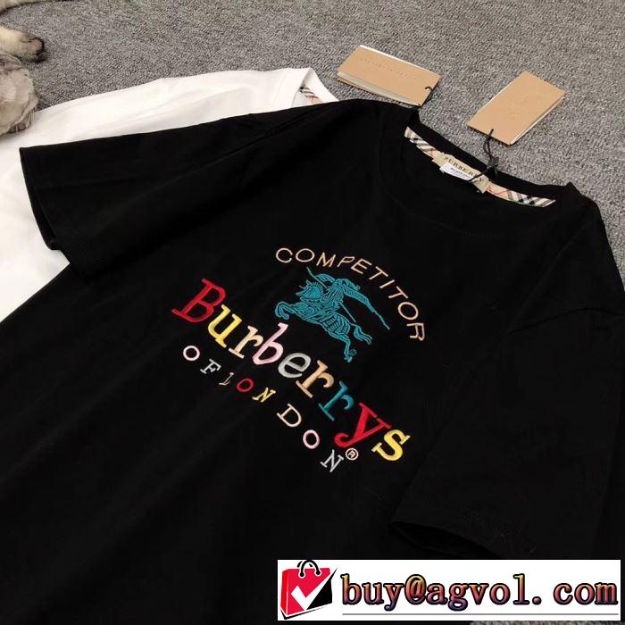 最もクラシックなタイプ バーバリー BURBERRY 2色可選 2019春夏の大注目トレンド Tシャツ/半袖