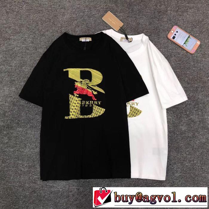 抜け感のあるキレイめ バーバリーBURBERRY 2色可選  Tシャツ/半袖【2019春夏】最新コレクション
