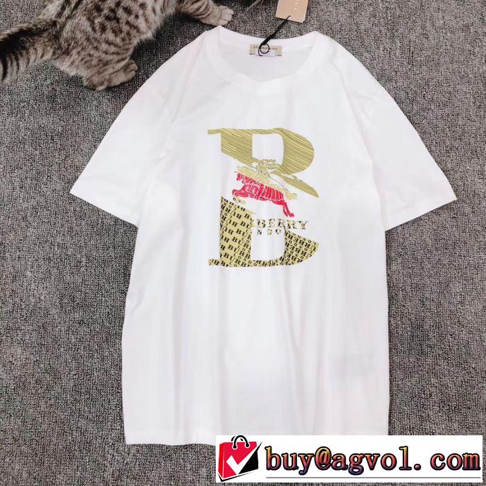 抜け感のあるキレイめ バーバリーBURBERRY 2色可選  Tシャツ/半袖【2019春夏】最新コレクション