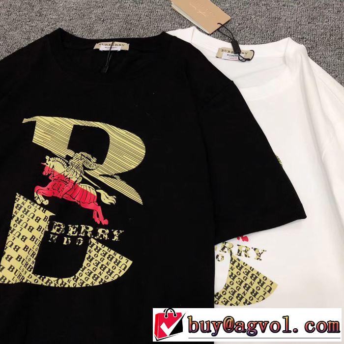 抜け感のあるキレイめ バーバリーBURBERRY 2色可選  Tシャツ/半袖【2019春夏】最新コレクション