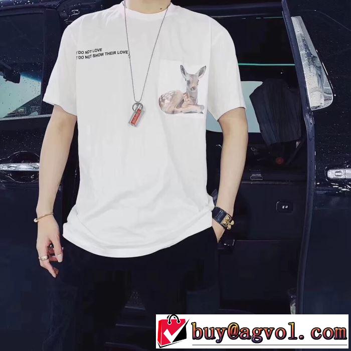 ちょっと大人の印象 バーバリー BURBERRY 2019春夏も引き続き人気セール Tシャツ/ティーシャツ 2色可選