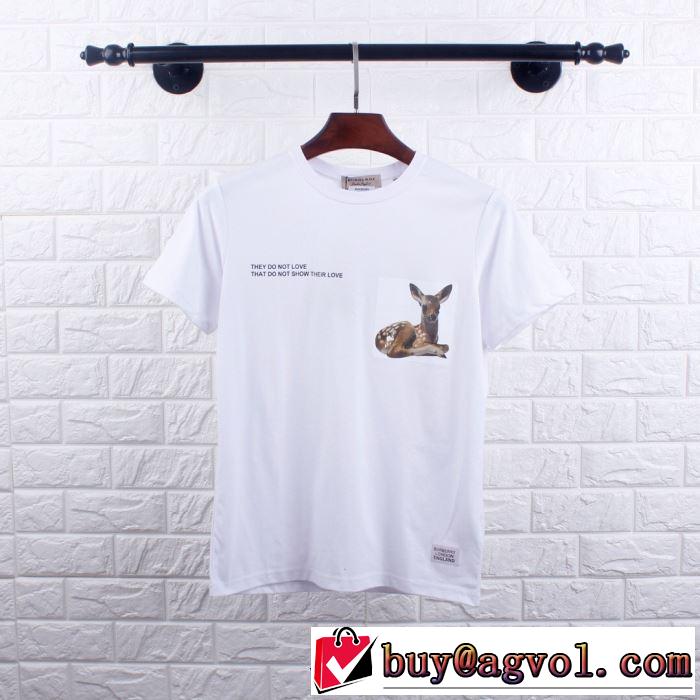 ちょっと大人の印象 バーバリー BURBERRY 2019春夏も引き続き人気セール Tシャツ/ティーシャツ 2色可選
