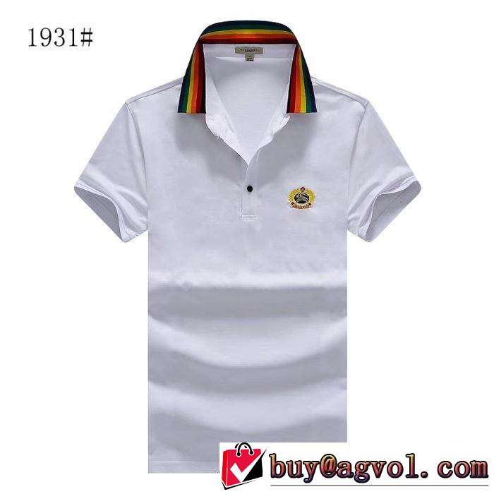 2019春夏は人気定番 バーバリー BURBERRY 魅力的なカラー使い Tシャツ/ティーシャツ 3色可選 春夏！大人カジュアル