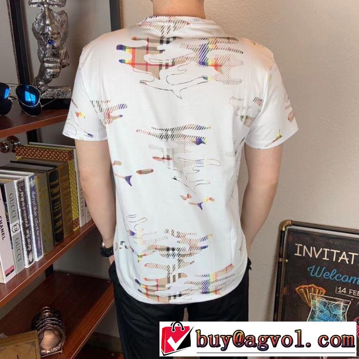今年の夏は着こなし バーバリー 2色可選 BURBERRY 【2019春夏】最新コレクションTシャツ/ティーシャツ 最新のトレンドブランド人気的