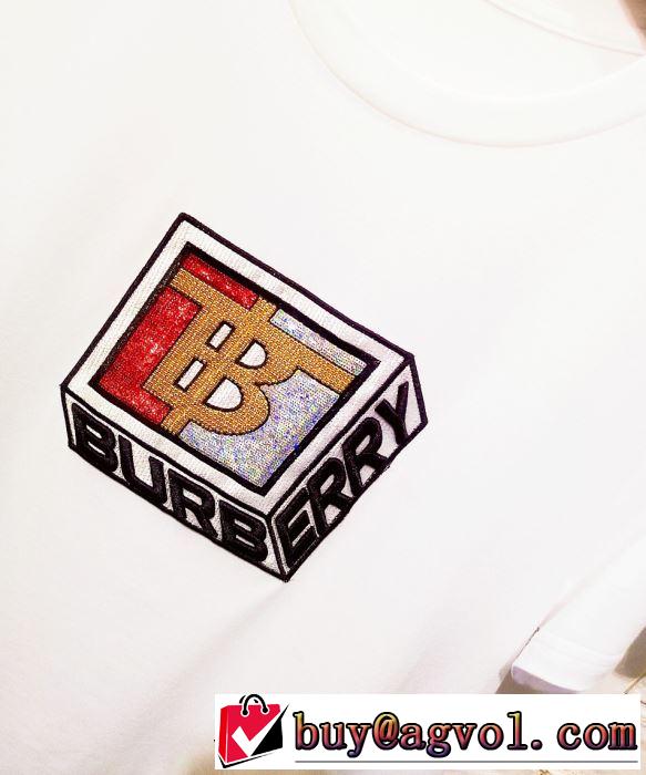 鮮度が手に入る バーバリー BURBERRY 2019年の春夏に着たい Tシャツ/ティーシャツ 2色可選 旬の気分を絶妙に