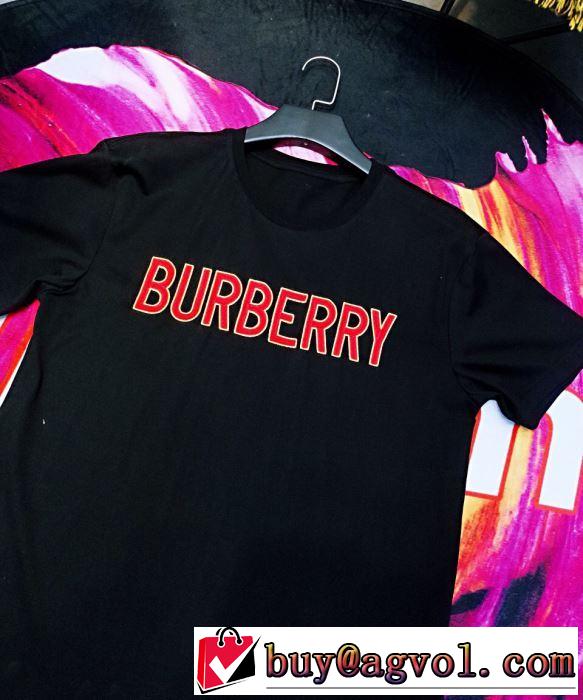 夏っぽさ新作アイテム バーバリー BURBERRY 元気な印象のコーデ Tシャツ/ティーシャツ 2色可選 2019春夏トレンドアイテム