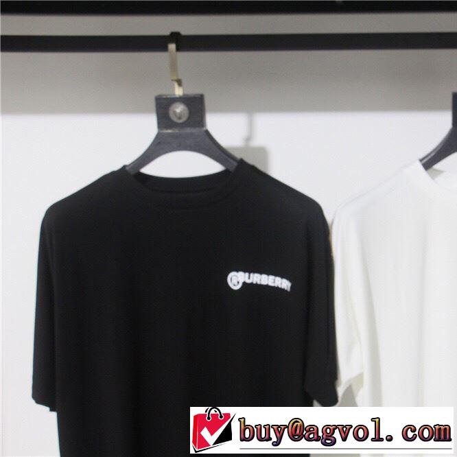 バーバリー BURBERRY 2色可選 最も目立ったブランド新品 おしゃれデザインも大人気 Tシャツ/ティーシャツ  2019夏色っぽさ
