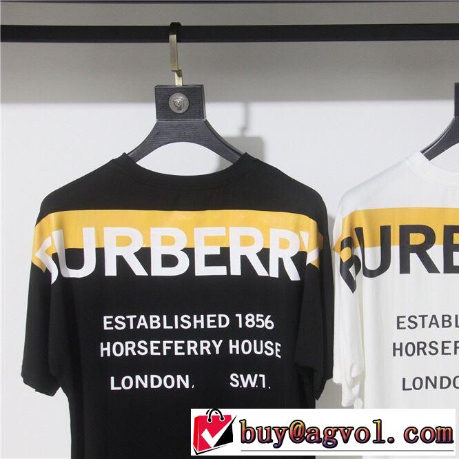 バーバリー BURBERRY 2色可選 最も目立ったブランド新品 おしゃれデザインも大人気 Tシャツ/ティーシャツ  2019夏色っぽさ
