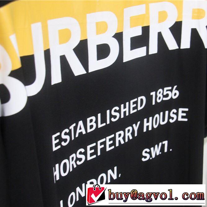 バーバリー BURBERRY 2色可選 最も目立ったブランド新品 おしゃれデザインも大人気 Tシャツ/ティーシャツ  2019夏色っぽさ