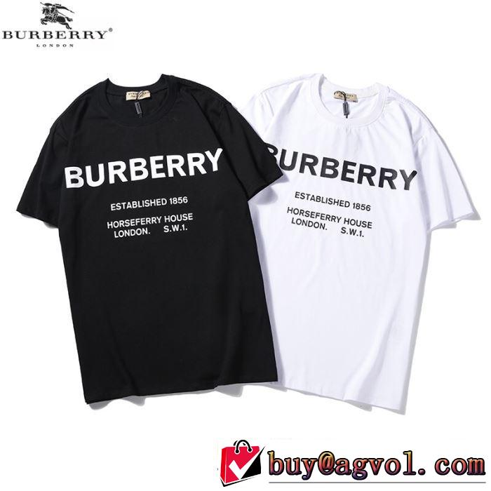 2019春夏人気トレンドアイテム  バーバリー BURBERRY  オシャレ印象で人気の高い 2色可選 Tシャツ/ティーシャツ