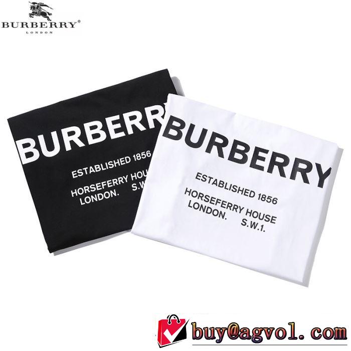 2019春夏人気トレンドアイテム  バーバリー BURBERRY  オシャレ印象で人気の高い 2色可選 Tシャツ/ティーシャツ