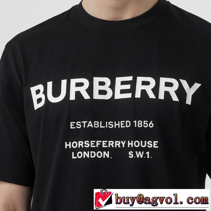 2019春夏人気トレンドアイテム  バーバリー BURBERRY  オシャレ印象で人気の高い 2色可選 Tシャツ/ティーシャツ