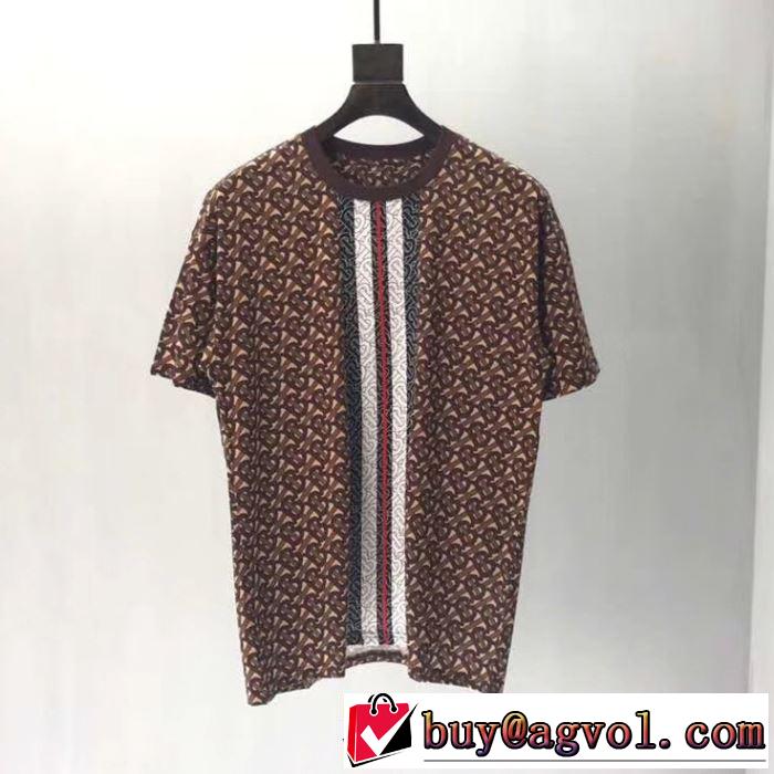きちんと感が抜群 バーバリー BURBERRY 2019年の夏のマスト Tシャツ/ティーシャツ クールな印象を引き立て 