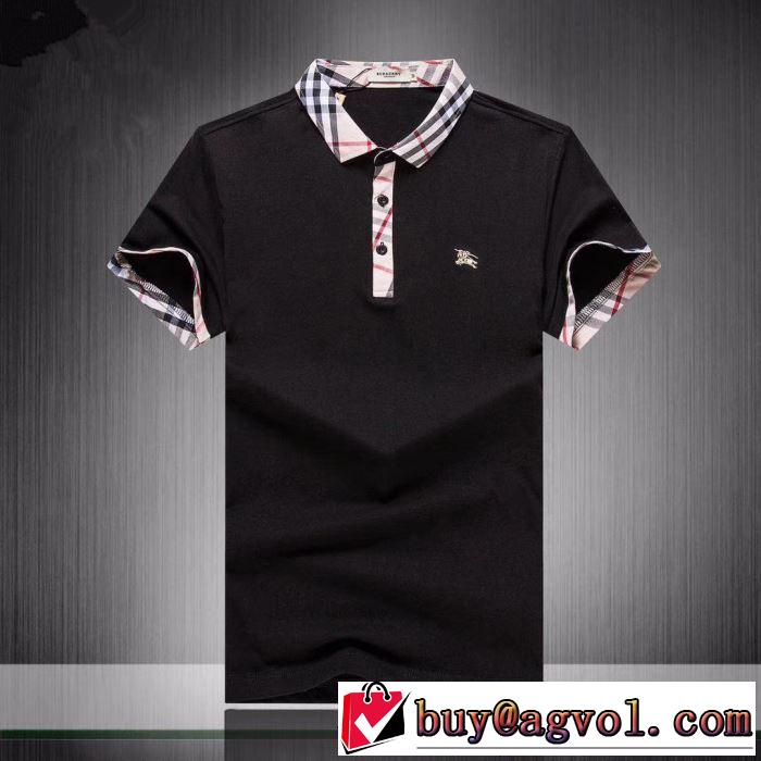 トレンド感があって涼しげ バーバリー BURBERRY Tシャツ/ティーシャツ 3色可選 ブラッシュアップして華やかに