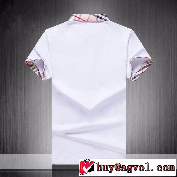 トレンド感があって涼しげ バーバリー BURBERRY Tシャツ/ティーシャツ 3色可選 ブラッシュアップして華やかに
