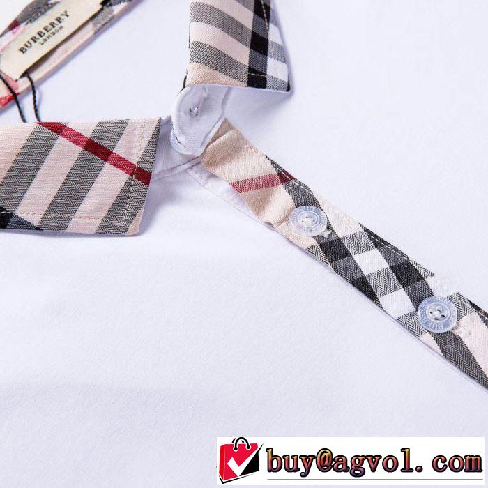トレンド感があって涼しげ バーバリー BURBERRY Tシャツ/ティーシャツ 3色可選 ブラッシュアップして華やかに