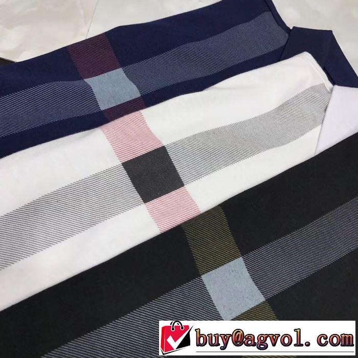 3色可選リラックススタイルが実現 バーバリー BURBERRY 2019年最新ファッション Tシャツ/ティーシャツ