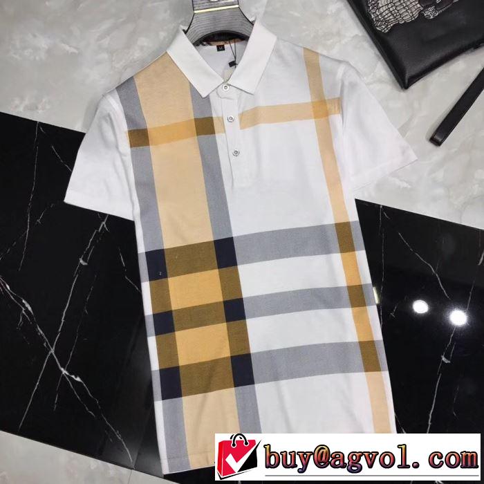 リラックス感のあるゆったり バーバリー BURBERRY 2019夏ファション新品Tシャツ/ティーシャツ 3色可選 スタイルアップ効果