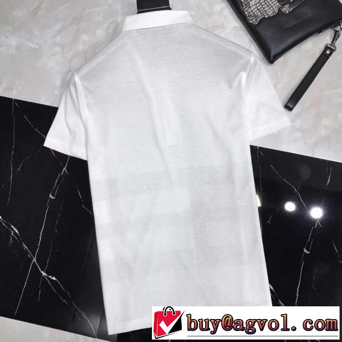 リラックス感のあるゆったり バーバリー BURBERRY 2019夏ファション新品Tシャツ/ティーシャツ 3色可選 スタイルアップ効果