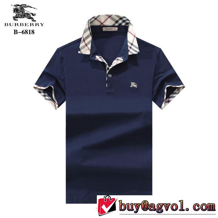 Tシャツ/ティーシャツ 上品な涼やかさある印象に バーバリー夏らしい品格が漂う BURBERRY  多色可選 爽やかすぎない大人の印象に 