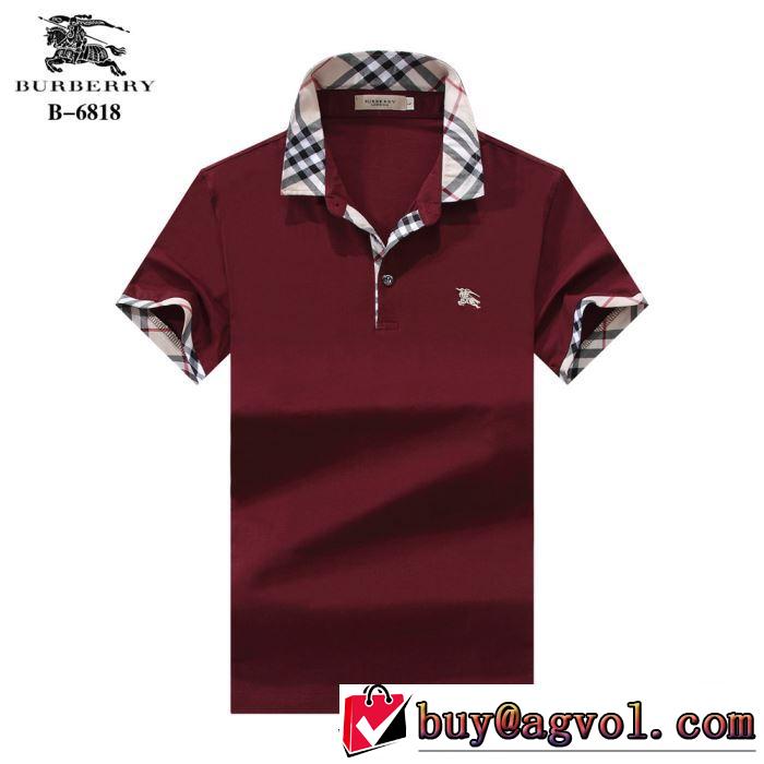 Tシャツ/ティーシャツ 上品な涼やかさある印象に バーバリー夏らしい品格が漂う BURBERRY  多色可選 爽やかすぎない大人の印象に