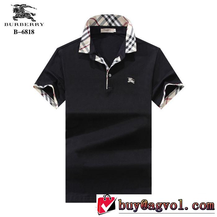 Tシャツ/ティーシャツ 上品な涼やかさある印象に バーバリー夏らしい品格が漂う BURBERRY  多色可選 爽やかすぎない大人の印象に