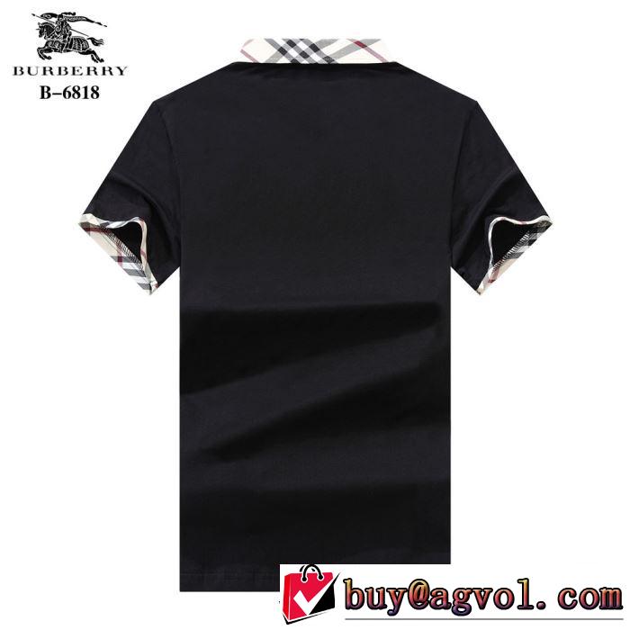 Tシャツ/ティーシャツ 上品な涼やかさある印象に バーバリー夏らしい品格が漂う BURBERRY  多色可選 爽やかすぎない大人の印象に