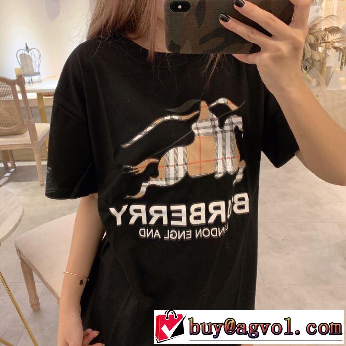 Tシャツ/ティーシャツ 春夏の流行り2019新品 バーバリー BURBERRY  特に注目したい2色可選 季節感をプラス人気商品 