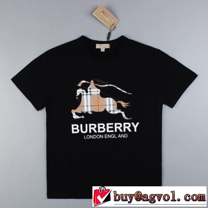 Tシャツ/ティーシャツ 春夏の流行り2019新品 バーバリー BURBERRY  特に注目したい2色可選 季節感をプラス人気商品
