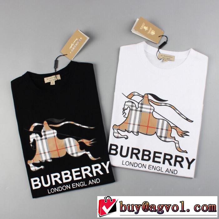 Tシャツ/ティーシャツ 春夏の流行り2019新品 バーバリー BURBERRY  特に注目したい2色可選 季節感をプラス人気商品