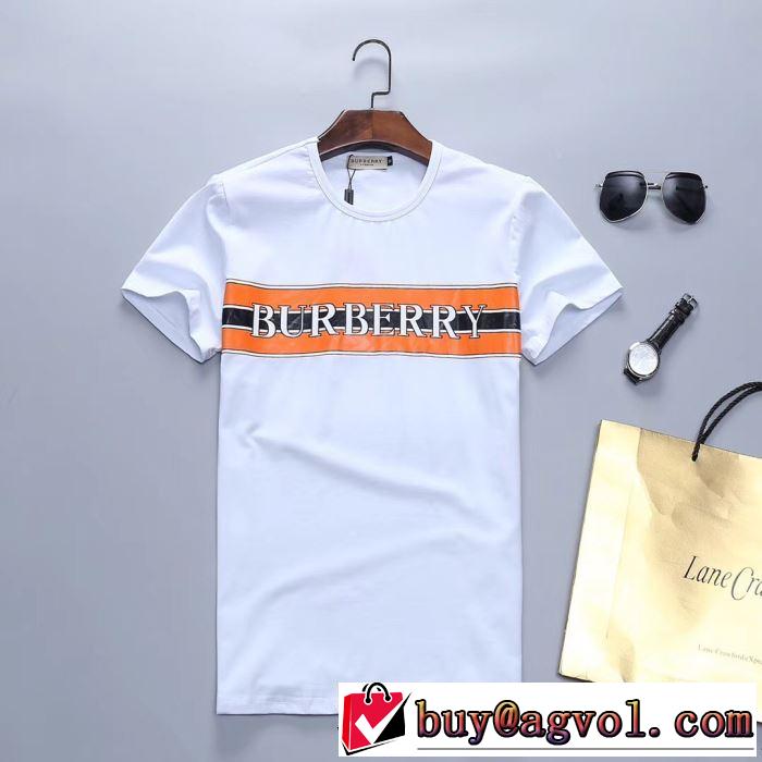 《2019年》今、注目のストリート バーバリー BURBERRY Tシャツ/ティーシャツ 2色可選 素敵なスタイルで夏の定番