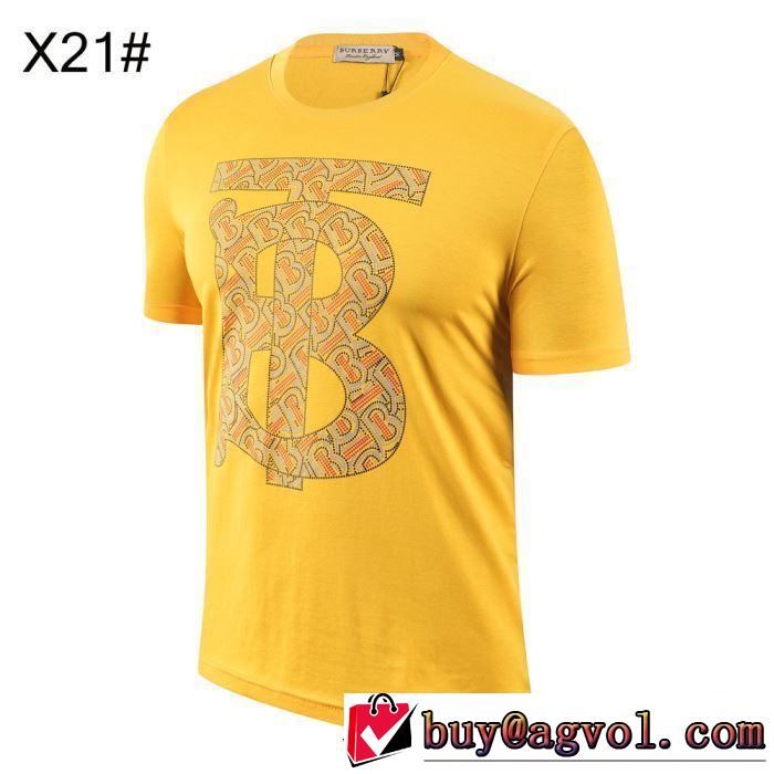3色可選 最も目立ったブランド新品 バーバリー BURBERRY 2019夏色っぽさ Tシャツ/ティーシャツ オシャレアイテム