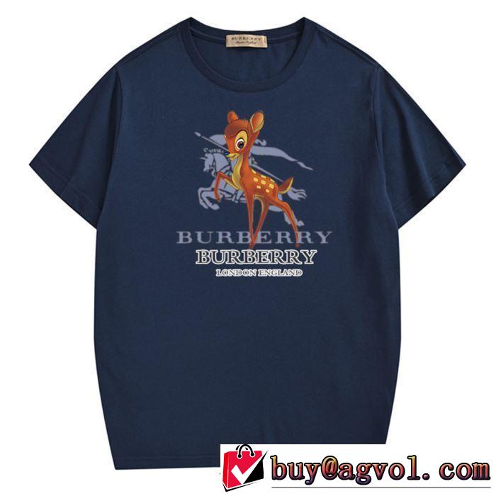 2019即旬な装いに バーバリー BURBERRY Tシャツ/ティーシャツ クラシカルな雰囲気多色可選 クールな印象を引き立て