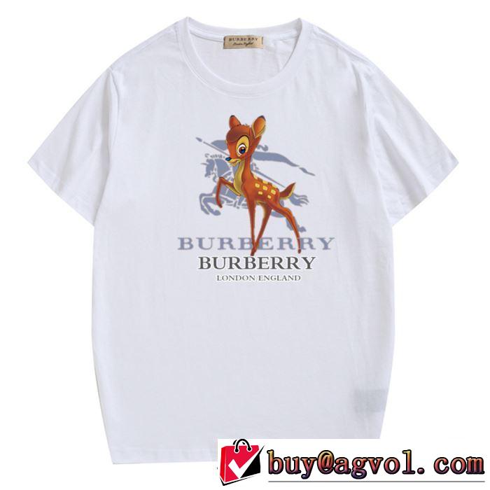 2019即旬な装いに バーバリー BURBERRY Tシャツ/ティーシャツ クラシカルな雰囲気多色可選 クールな印象を引き立て