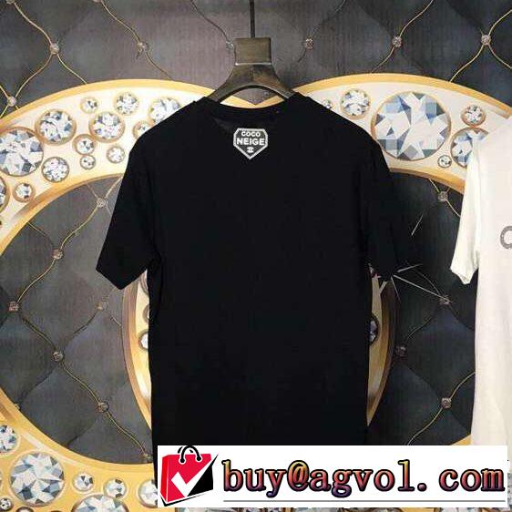 Tシャツ/ティーシャツ 2色可選  爽やかすぎない大人の印象にブランド コピー 好印象な上品スタイル